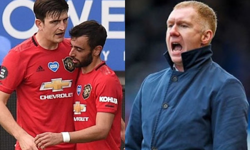 Paul Scholes: “Bruno xứng đáng cướp băng đội trưởng của Maguire”