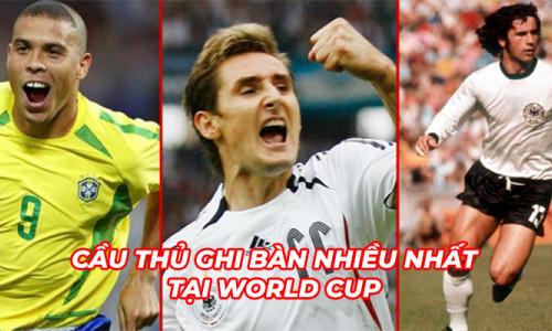 Danh sách các cầu thủ ghi nhiều bàn thắng nhất World Cup: Mbappe, Messi lọt Top 5